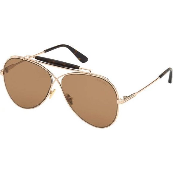 NEW TOM FORD UNISEX AVIATOR SUNGLASSES main image 7